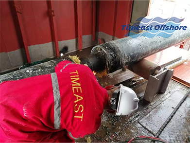 原渤西油氣處理廠登陸管道與高沙嶺港區10萬噸級航道一期工程及防波堤一期工程交叉影（yǐng）響區域部分海底管道回（huí）收工程（2018年--中海油）